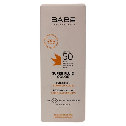 Protector solar Babe con color FPS 50 - 50 ml