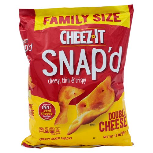 Snack Marca Cheez It Doble Queso - 340gr