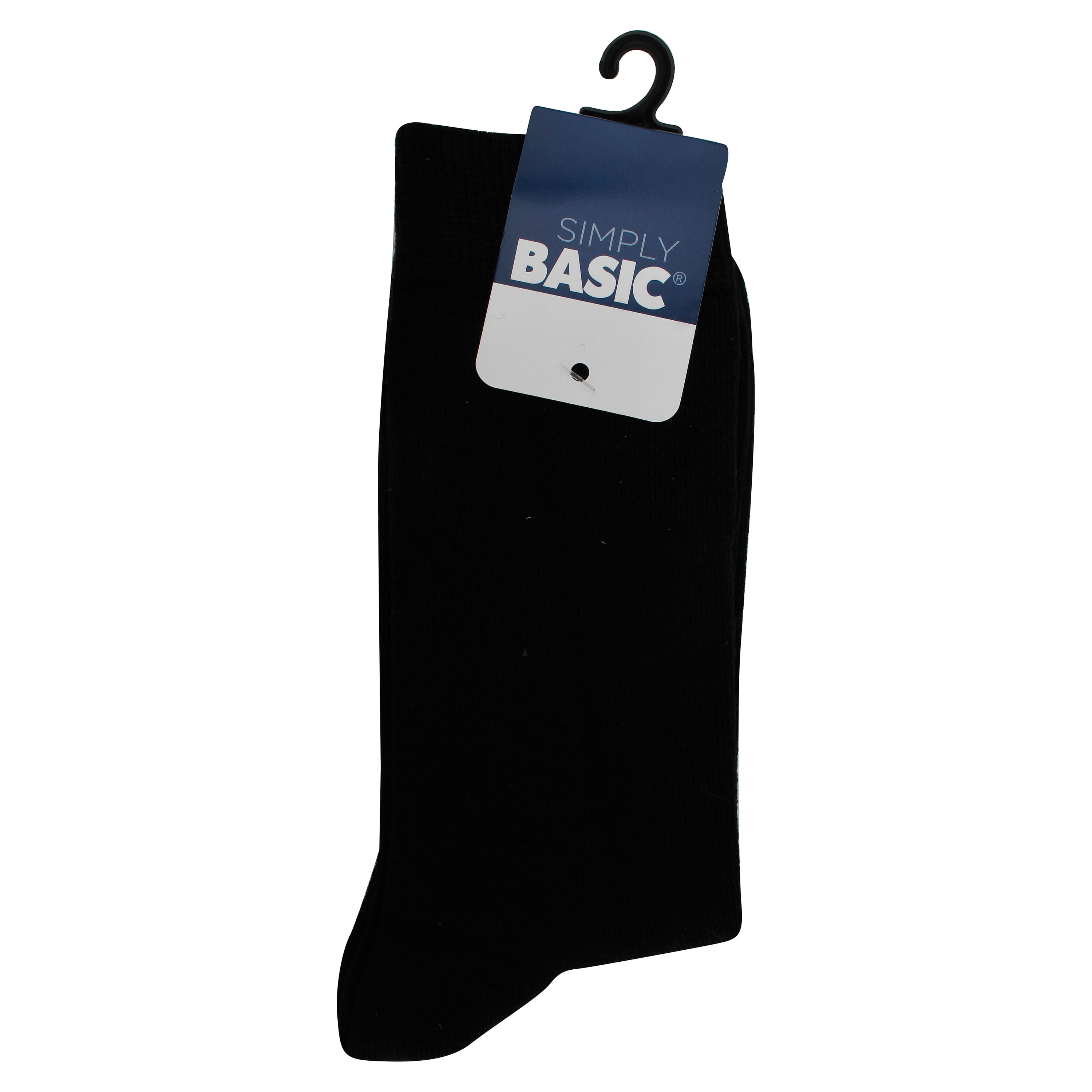 Calcetin-Simply-Basic-Liso-Negro-T-9-11-1-27807