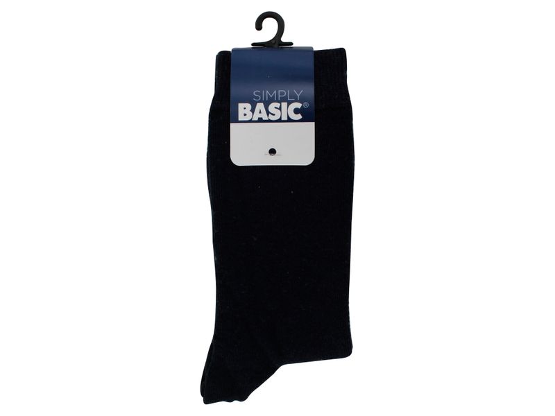 Calcetin-Simply-Basic-Liso-Azul-T-9-11-1-27809