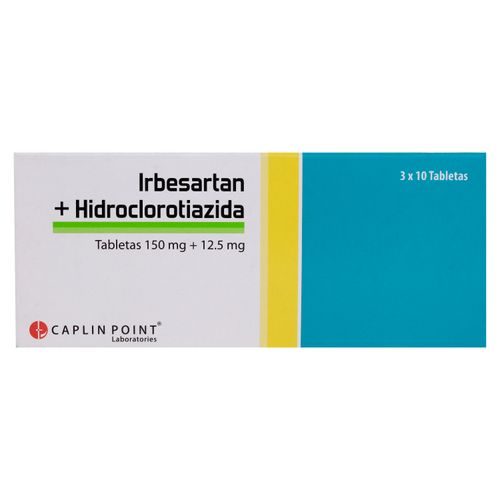 Irbesartan 150Mg Hidroclorotiazida 12.5Mg X 30