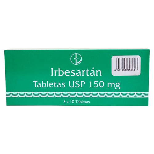 Irbesartan Caplin Point Laborat 150mg 30 Tabletas