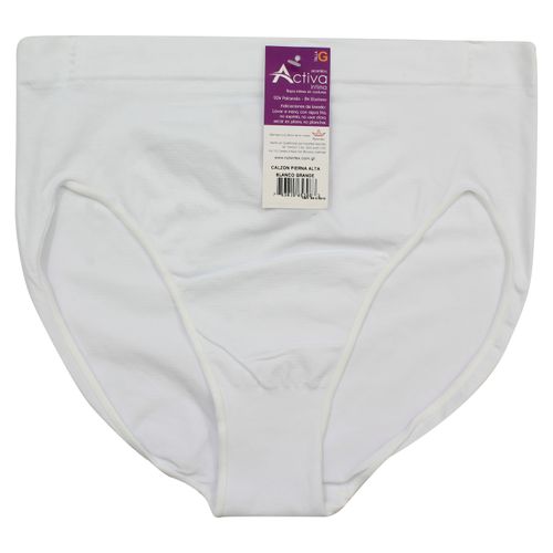 Bloomer Activa Seamless P/Alta Blco T/G