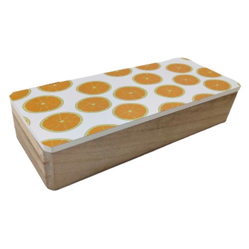 Caja Mainstays Decorativa Diseño Limones 25x10cm