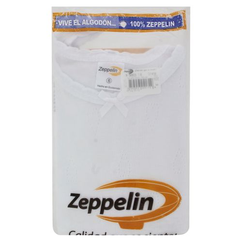 Camiseta Zeppelin Petinet Blanca Talla 6