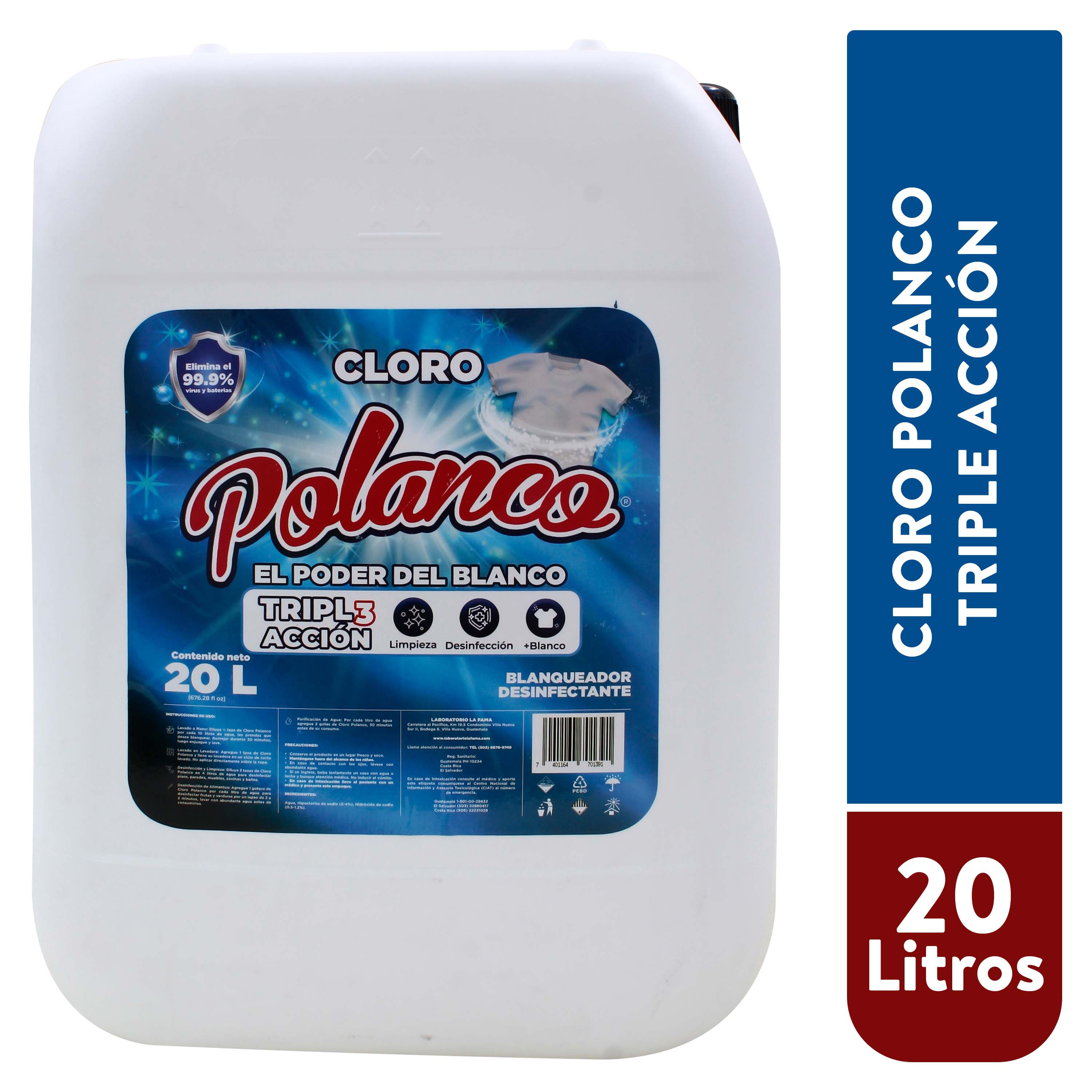 En Guatemala se comercia dióxido de cloro, aunque su venta es