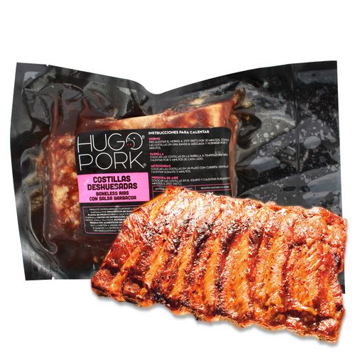 Costilla De Cerdo Barbacoa Hugo Pork, Precio indicado por libra