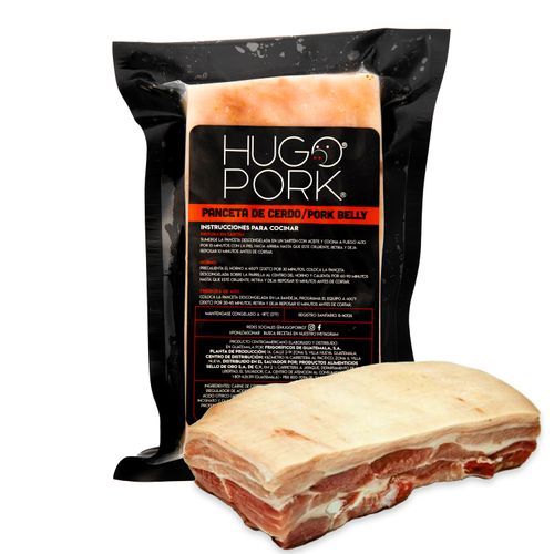 Panceta De Cerdo Hugo Pork Congelada, Precio indicado por libra