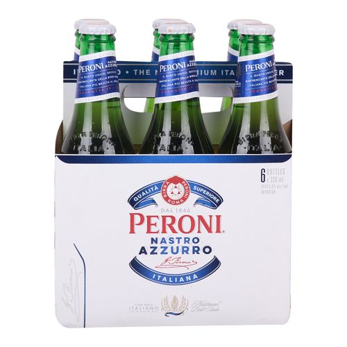 Cerveza Peroni 6 Pack - 1980ml