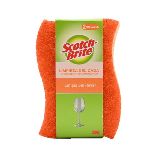 Comprar Esponja Scotch-Brite® Limpieza Pesada Anatómica -3 Unidades