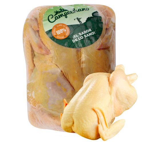 Pollo Campechano Amarillo Entero Sm Lb