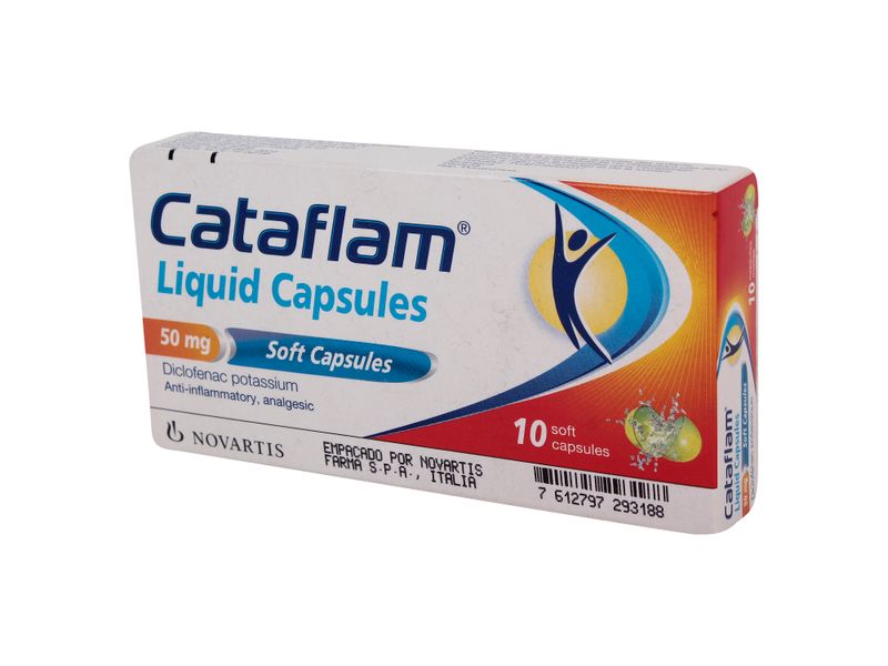 Comprar Cataflam 50Mgx10 Capsulas Blandas | Walmart Guatemala