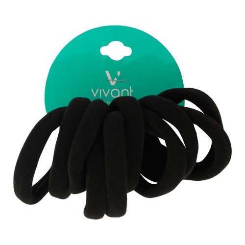 Set De Hule Vivant Color Negro De Tamaño Mediano