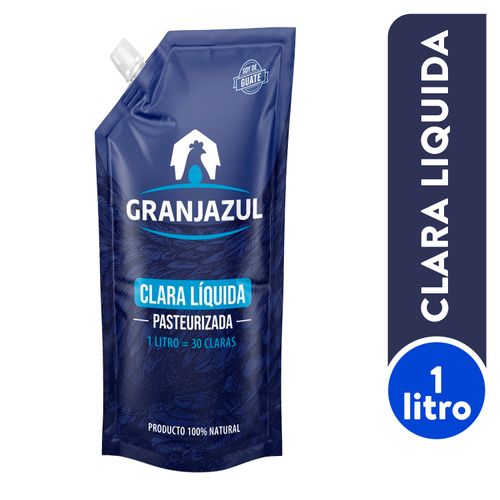 Clara De Huevo Granja Azul Liquida Pasteurizada  - 1 lt