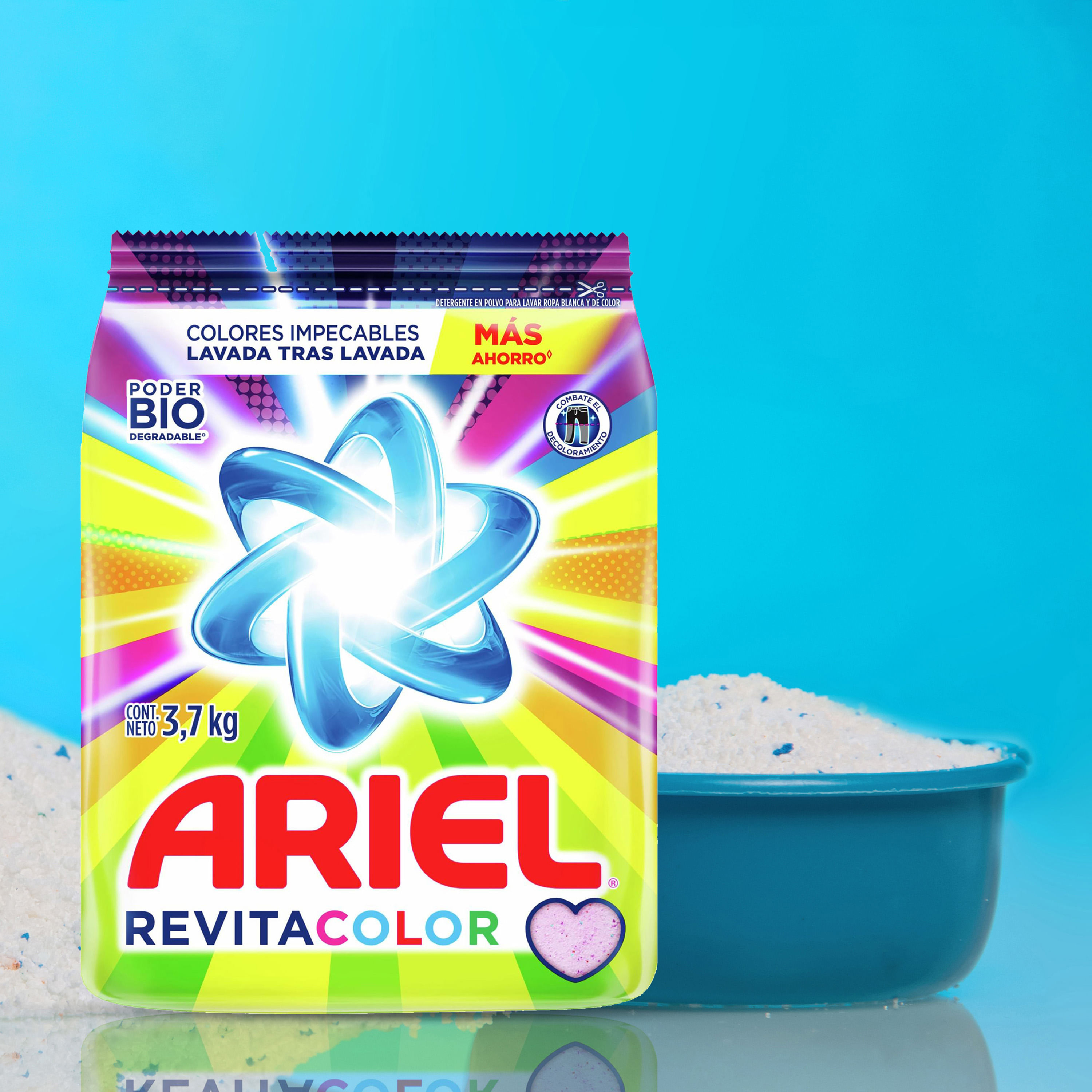 Comprar Detergente En Polvo Ariel Revitacolor - 3,7kg