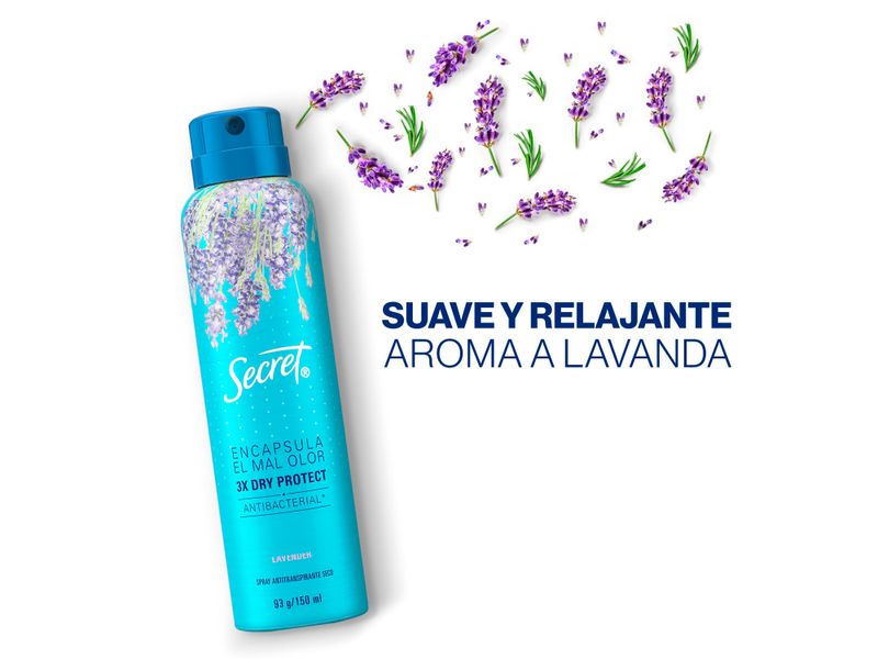 Spray-Antitranspirante-marca-Secret-pH-Balanced-Lavender-Seco-93-g-6-52155