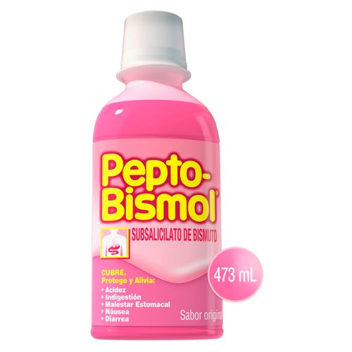 Suspensión Pepto-Bismol Sabor Original 473 ml