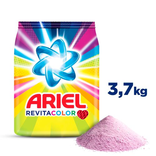 Detergente En Polvo Ariel Revitacolor - 3,7kg