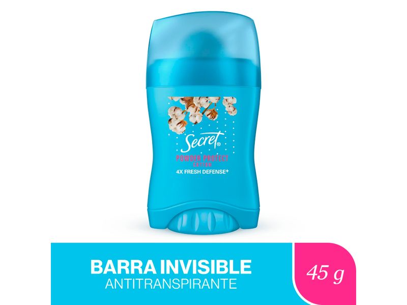 Antitranspirante-Barra-Invisible-marca-Secret-Powder-Protect-Cotton-45-g-1-55590