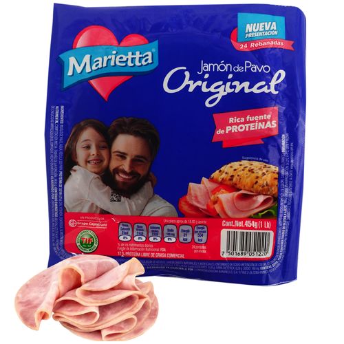 Jamón Original De Pavo Marietta