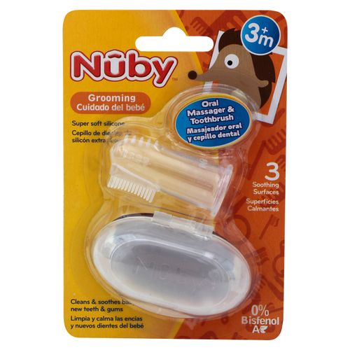 Cepillo Dientes De Dedo Silicon Nuby