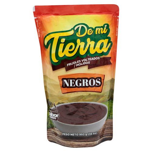 Frijoles Molidos De Mi Tierra Volteados Negros - 993g