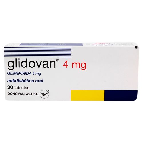 Glidovan Donovan 4Mg 30 Tabletas