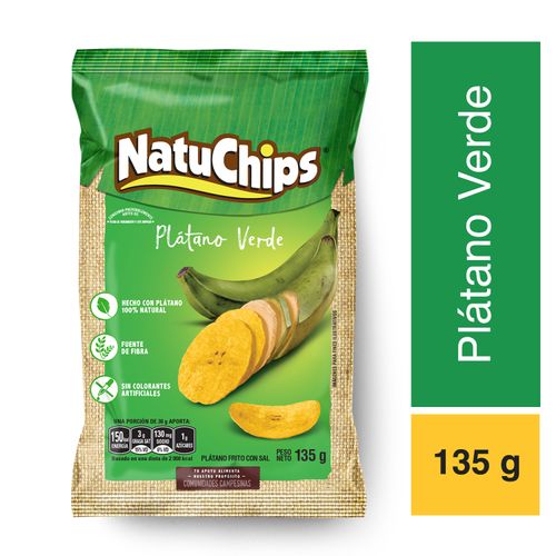 Snack Frito Lay Natuchips Plátano Verde - 135g