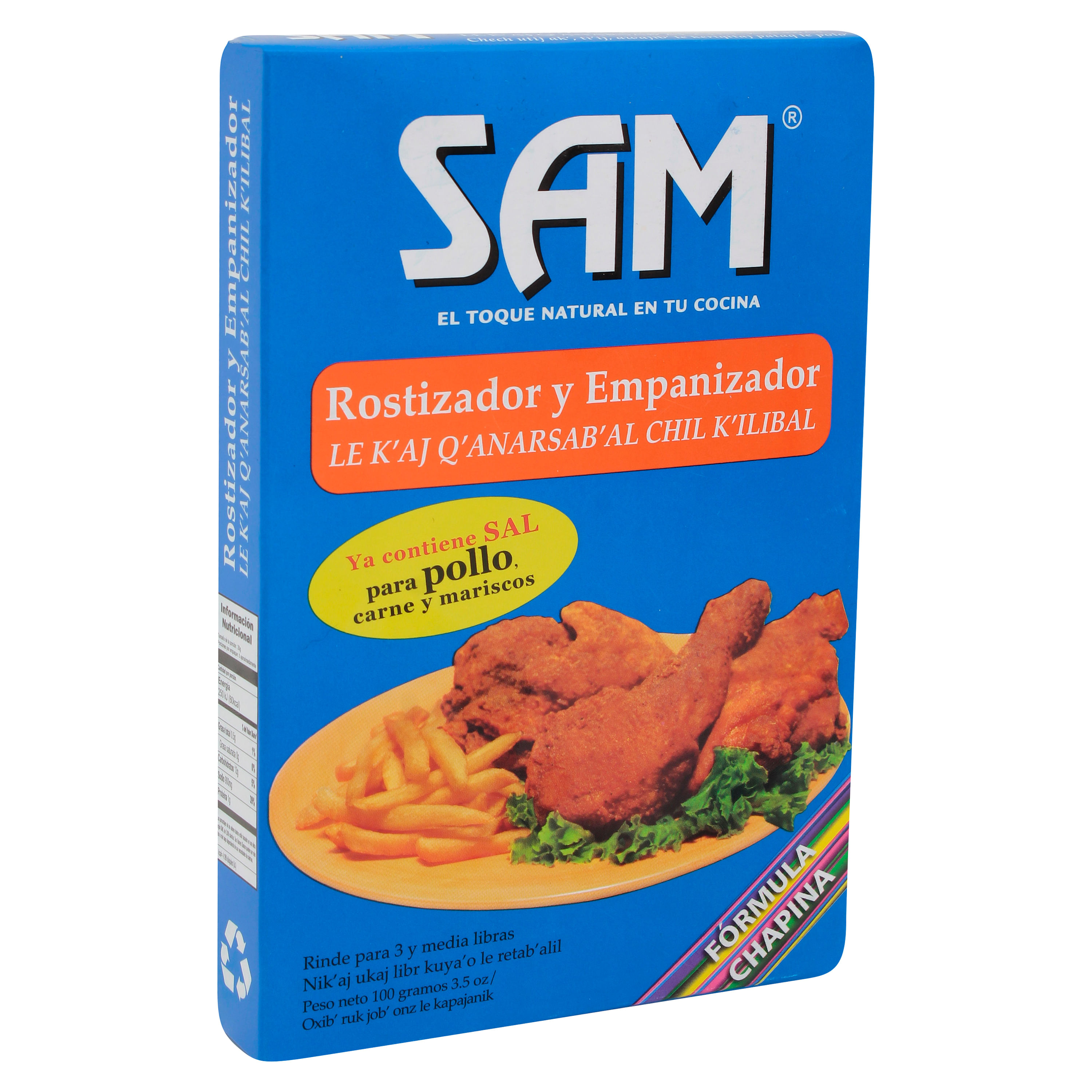 Comprar Empanizador Sam Para Pollo 100 Gr | Walmart Guatemala