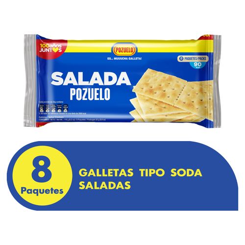 Galleta Pozuelo Soda Salada - 176g