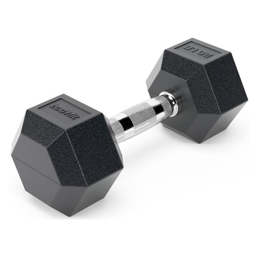 Mancuerna Body Fit Hexagonal De Cromo- 20Lb