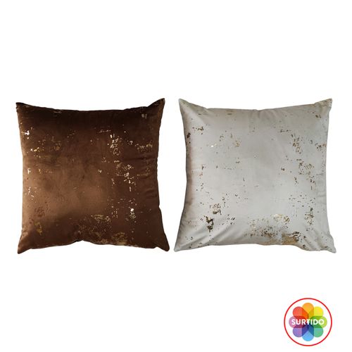 Cojín Hometrends Gold 45x45cm