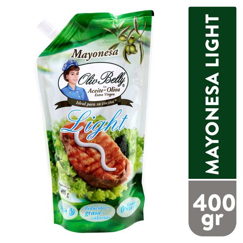Mayonesa Oliv belly Light Doy Pack -400G