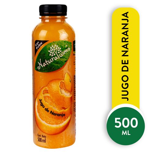 Jugo Naturalisimo Naranja Con Pulpa - 500ml