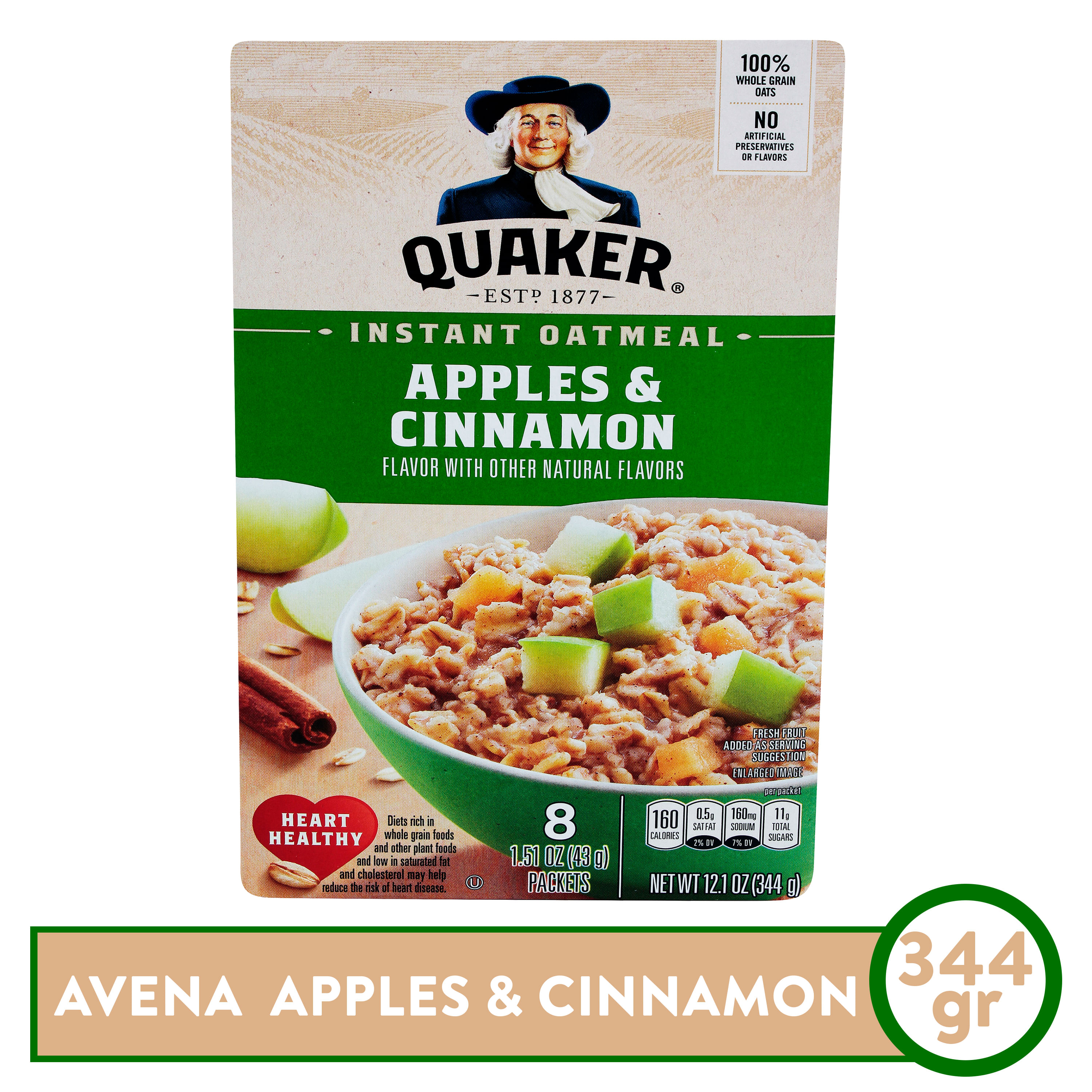 Avena Integral Instantánea x 380 Gr - Quaker