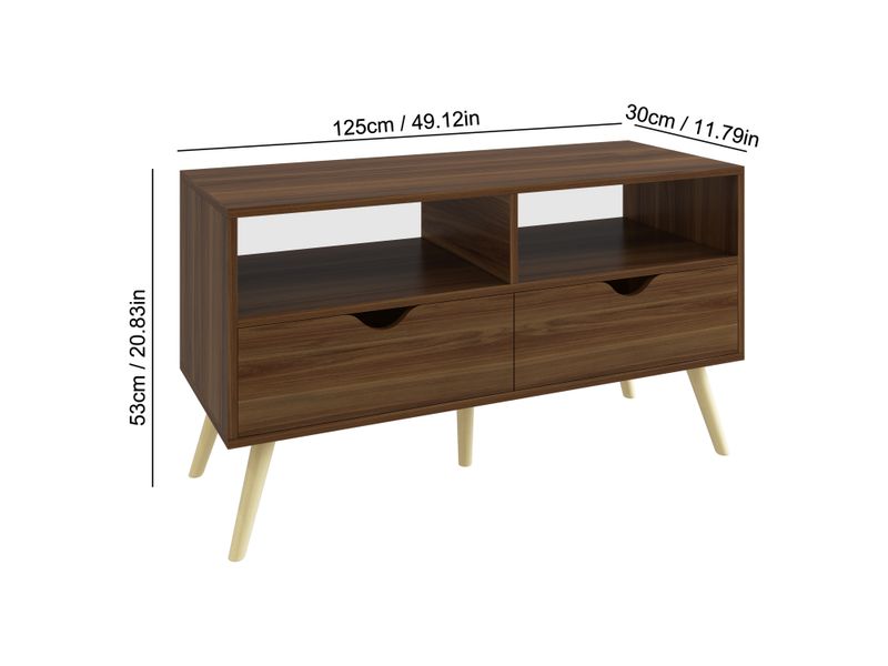 Comprar Mueble Haus para televisión color café Modelo YS8123AB
