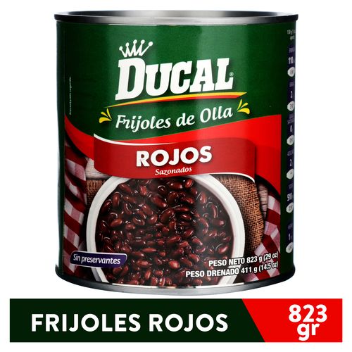 Frijol Ducal De Olla Rojo En Lata - 823gr