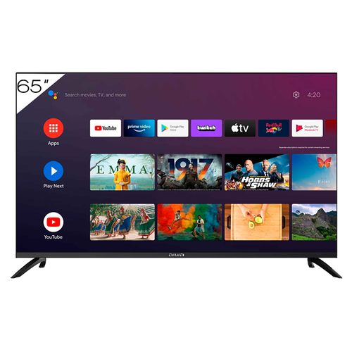 Pantalla Smart Google TV Aiwa Qled De 65 Pulgadas
