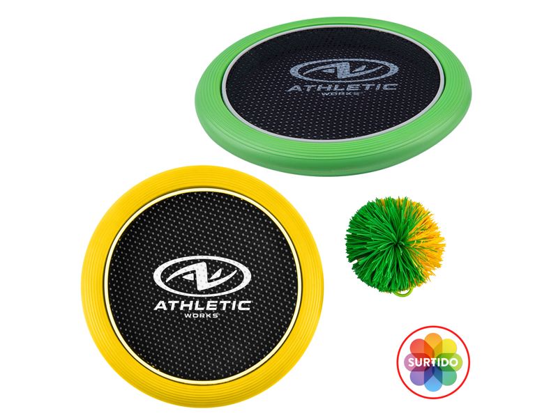 Freesbee-Athletic-Works-Color-Amarillo-Verde-12-Pulgadas-1-57881