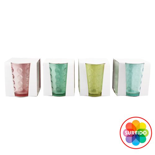 Comprar Set de 6 Vasos Vidrio Marca Haus - 370ml