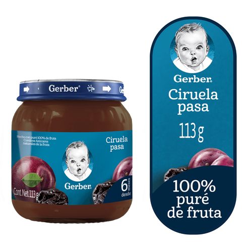 Colado De Ciruela  Gerber® Frasco - 113g