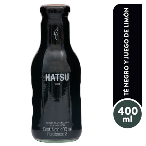 Te Frio Hatsu Negro Y Limonada 400Ml