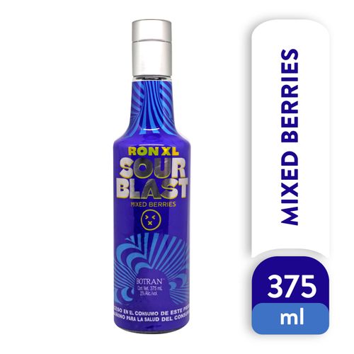 Ron Xl Sour Blast Mixed Berries - 375ml