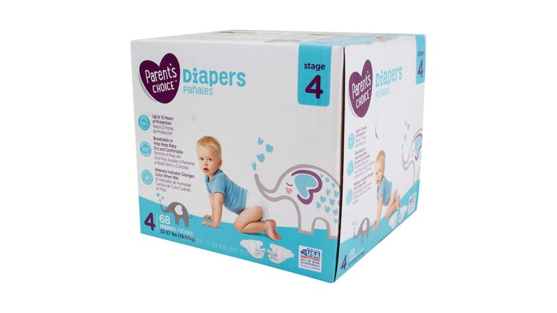 Comprar Pañal Parents Choice Bby Size 2 Jumbo - 42 Unidades, Walmart  Guatemala - Maxi Despensa