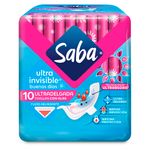 Toallas-Femeninas-Marca-Saba-Ultra-Invisible-Ultradelgada-Flujo-Abundante-Con-Alas-10Uds-1-35633