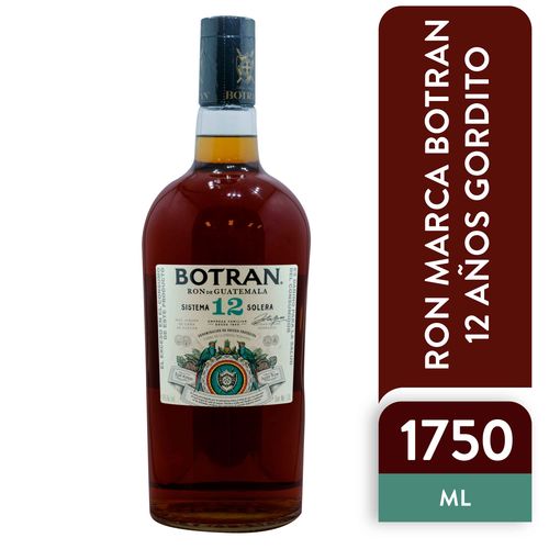 Ron Botran 12 Años Gordito - 1750ml