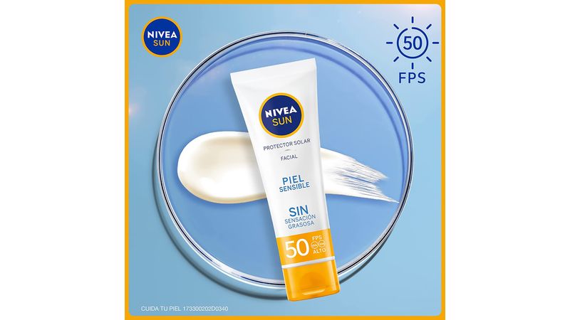 Protector Solar Facial NIVEA Triple protección FP50+ precio