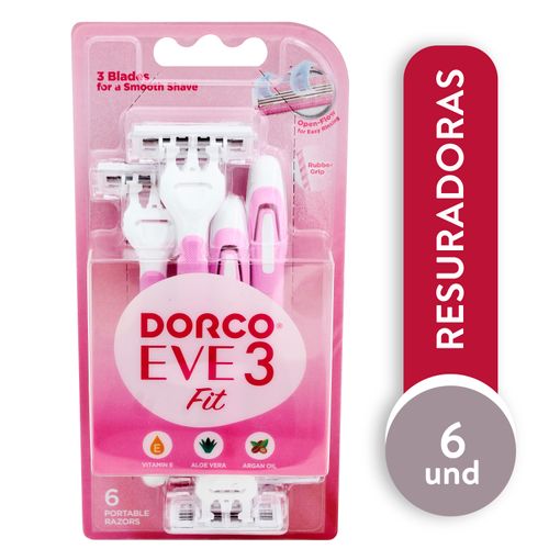 Rasuradoras Dorco Eve Desechable 6 Unidades