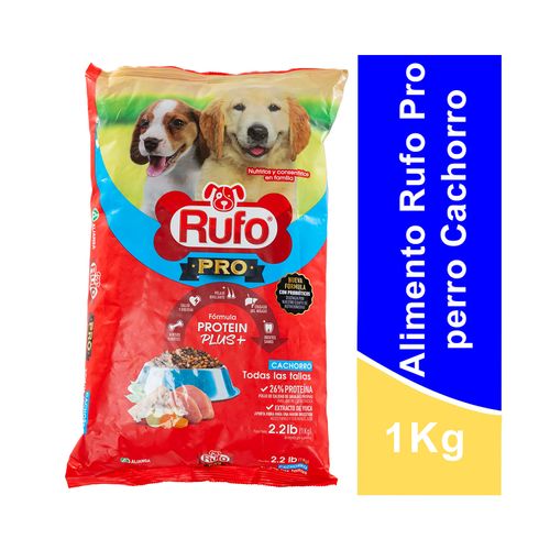 Alimento Para Perro Marca Rufo Pro Cachorro - 997gr