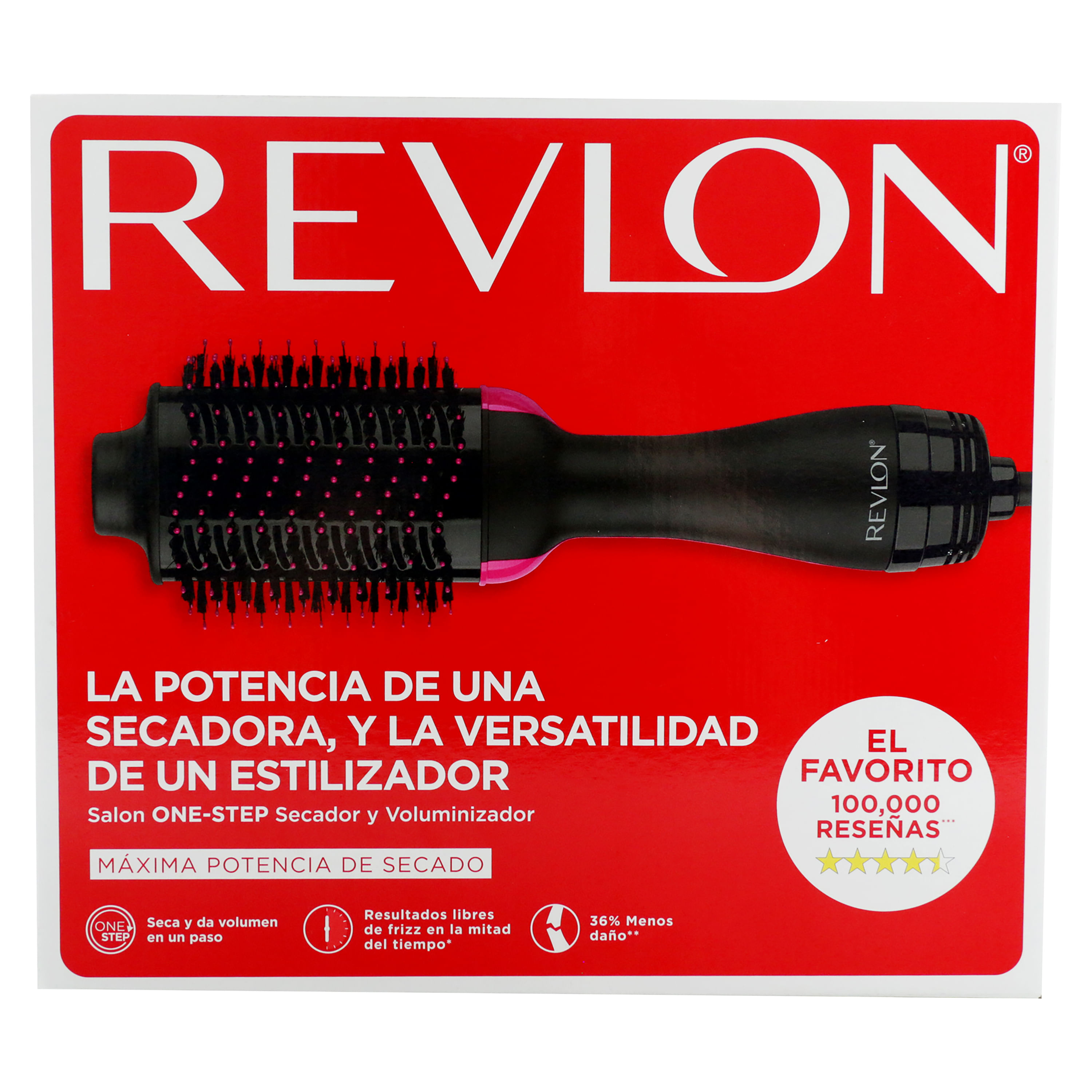 Cepillo RevlonOne Step, secador y voluminizador